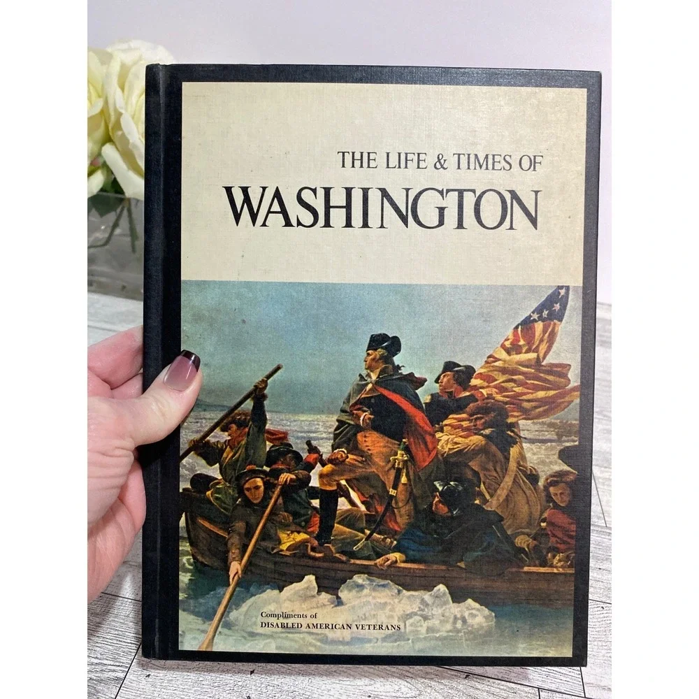 The Life & Times of Washington Enzo Orlandi 1967 Hardcover Illustrated Book